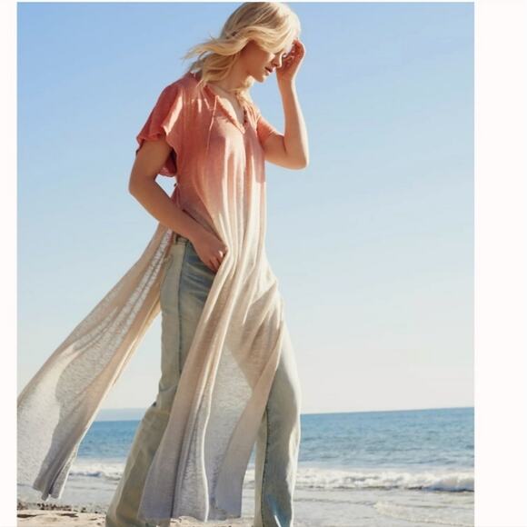 Free People Double Dip Dyed Tunic Dress - Picture 9 of 9